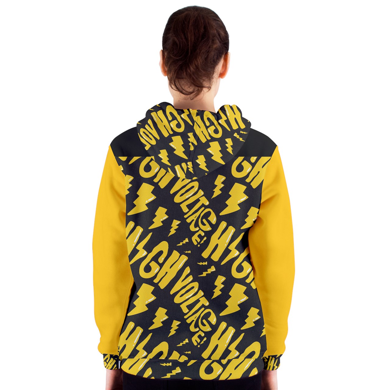 THCNJ HIGH VOLTAGE  Women's Zipper Hoodie