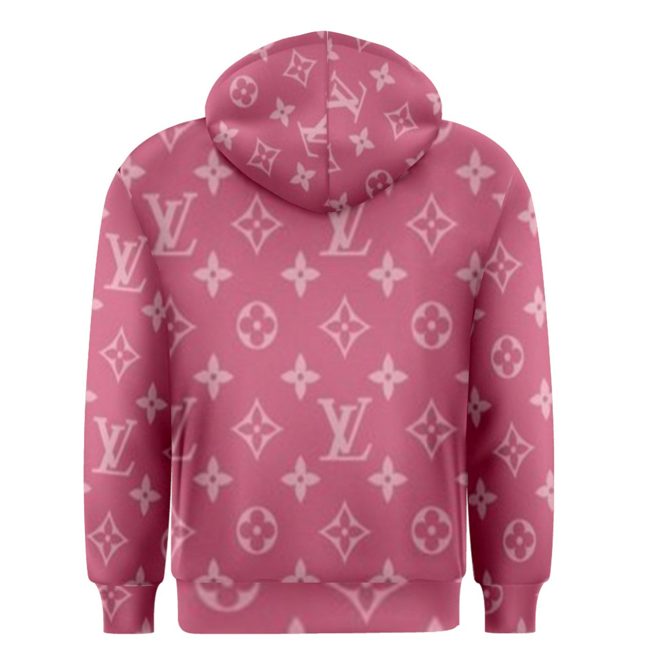 PINK HEAT Men's Zipper Hoodie