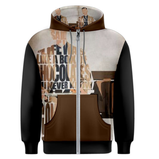 LIFE IS A BOX OF CHOCOLATES Zipper Hoodie