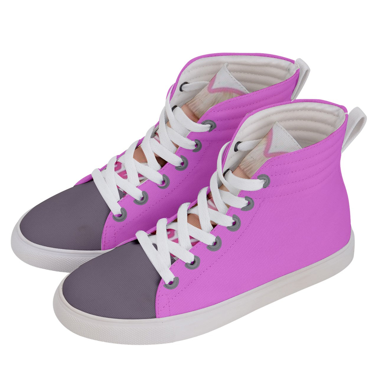 BARB LOVERS Women's Hi-Top Skate KICKS