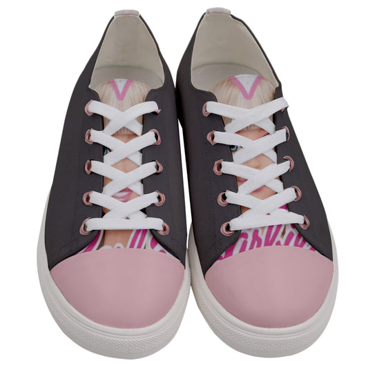 BARB LOVERS Women's Low Top Canvas KICKS