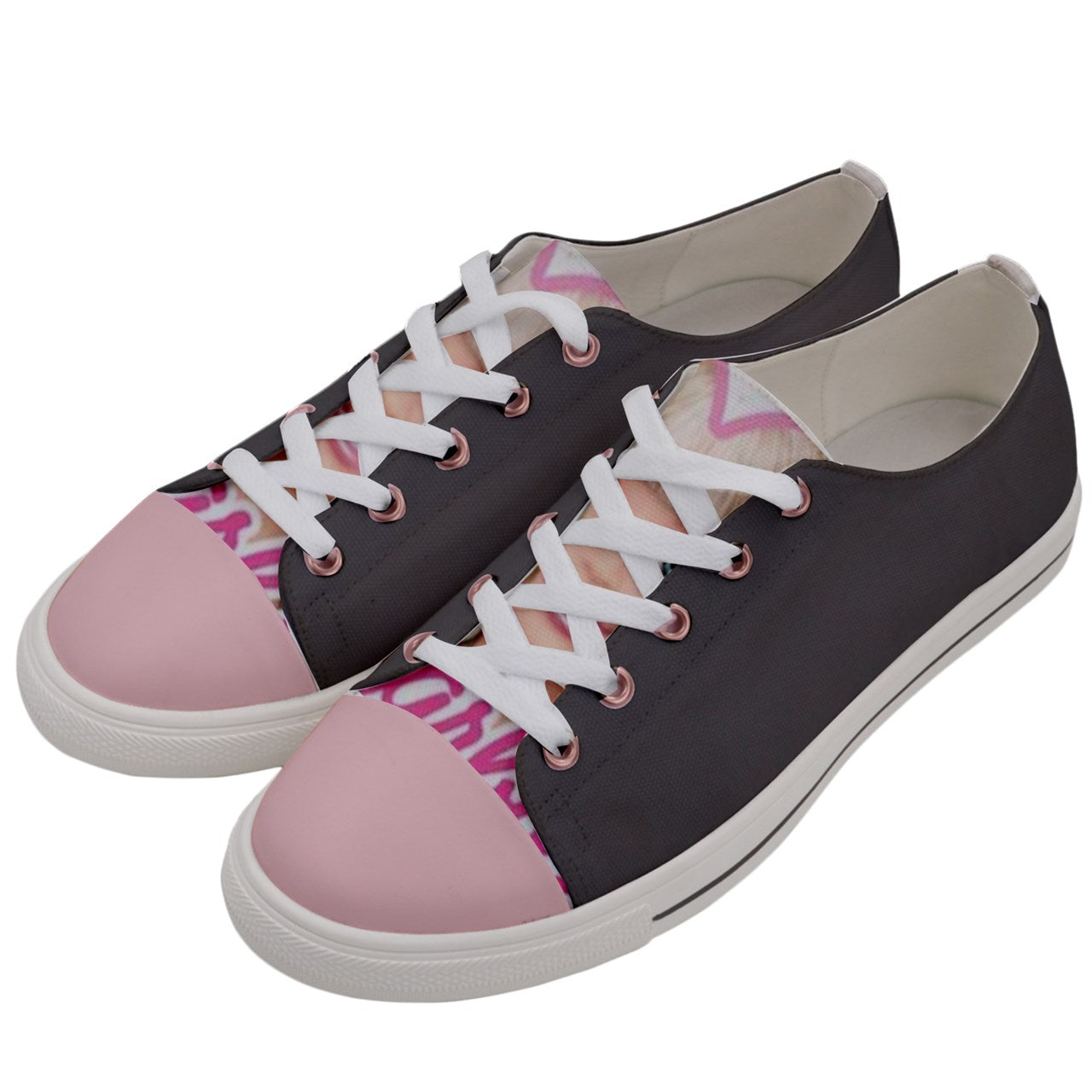 BARB LOVERS Women's Low Top Canvas KICKS