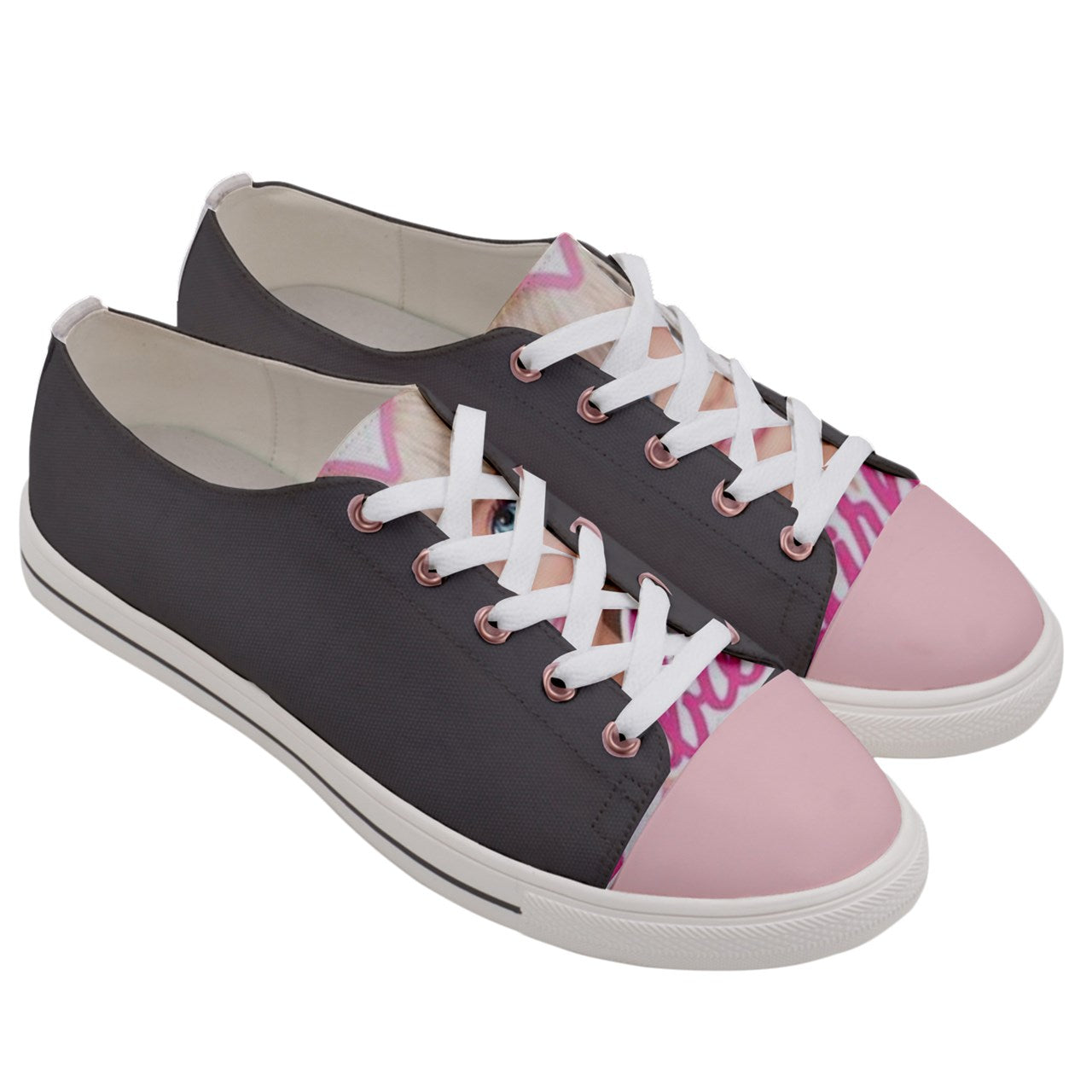 BARB LOVERS Women's Low Top Canvas KICKS