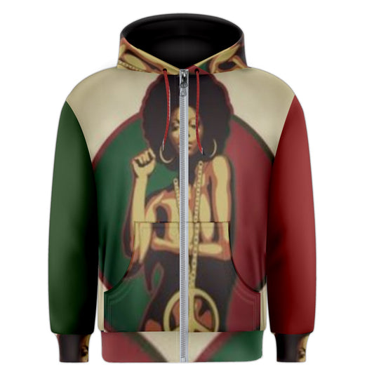 SOUL POWER Zipper Hoodie