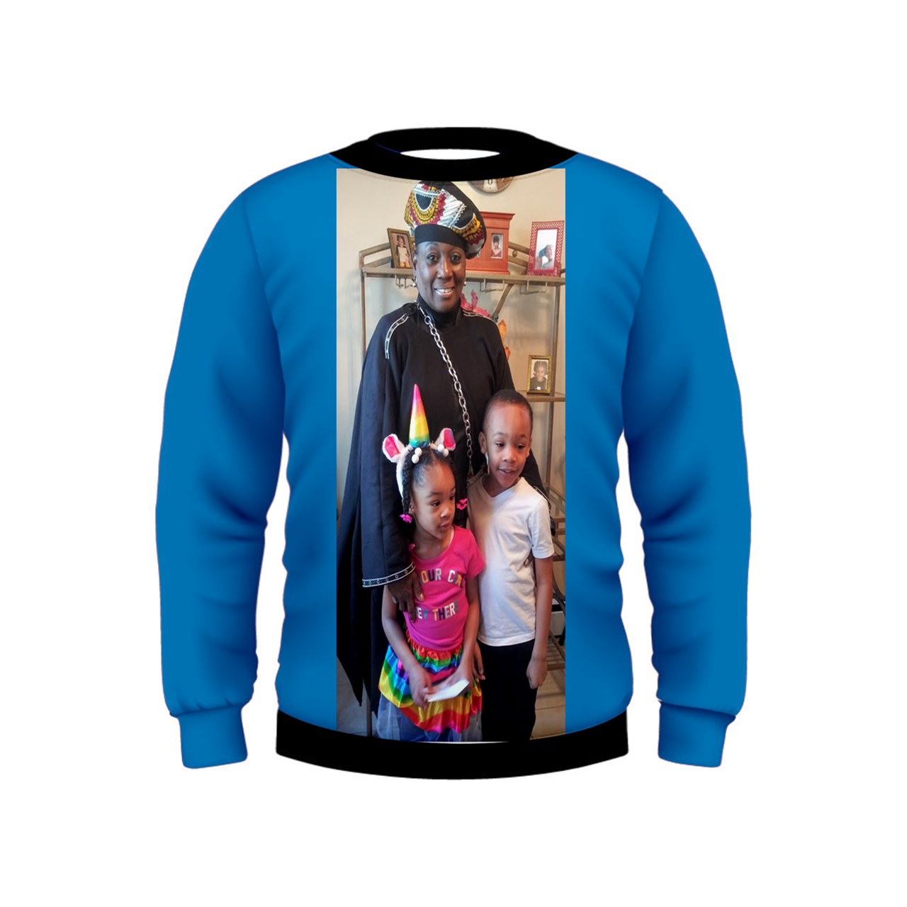 MARCH bLUE BDAY  Kids' Sweatshirt