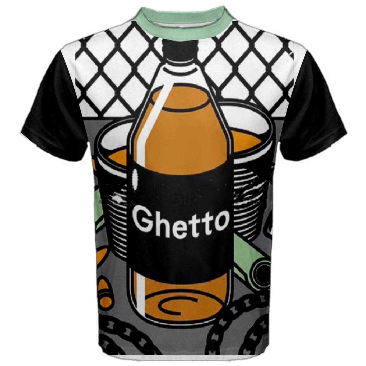 GHETTO 40oz Men's Cotton Tee