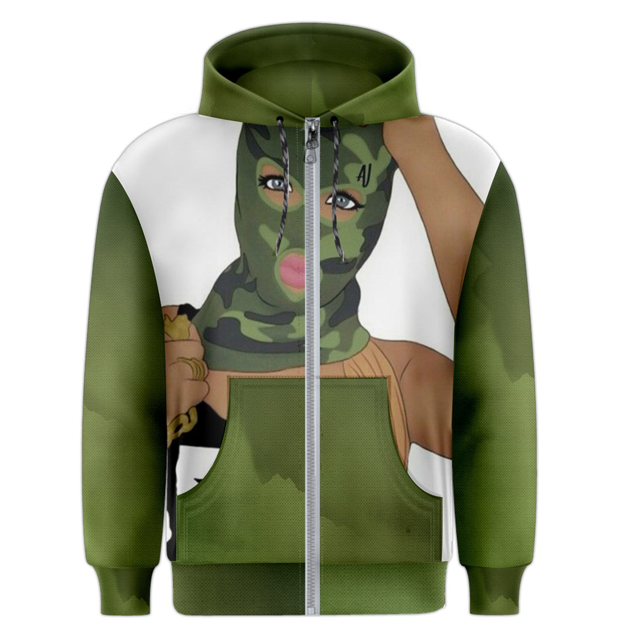 ARMYBOO Zipper Hoodie