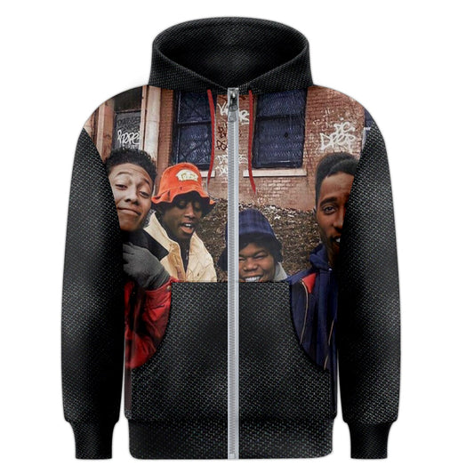 CLASSIC JUICE CREW Zipper Hoodie