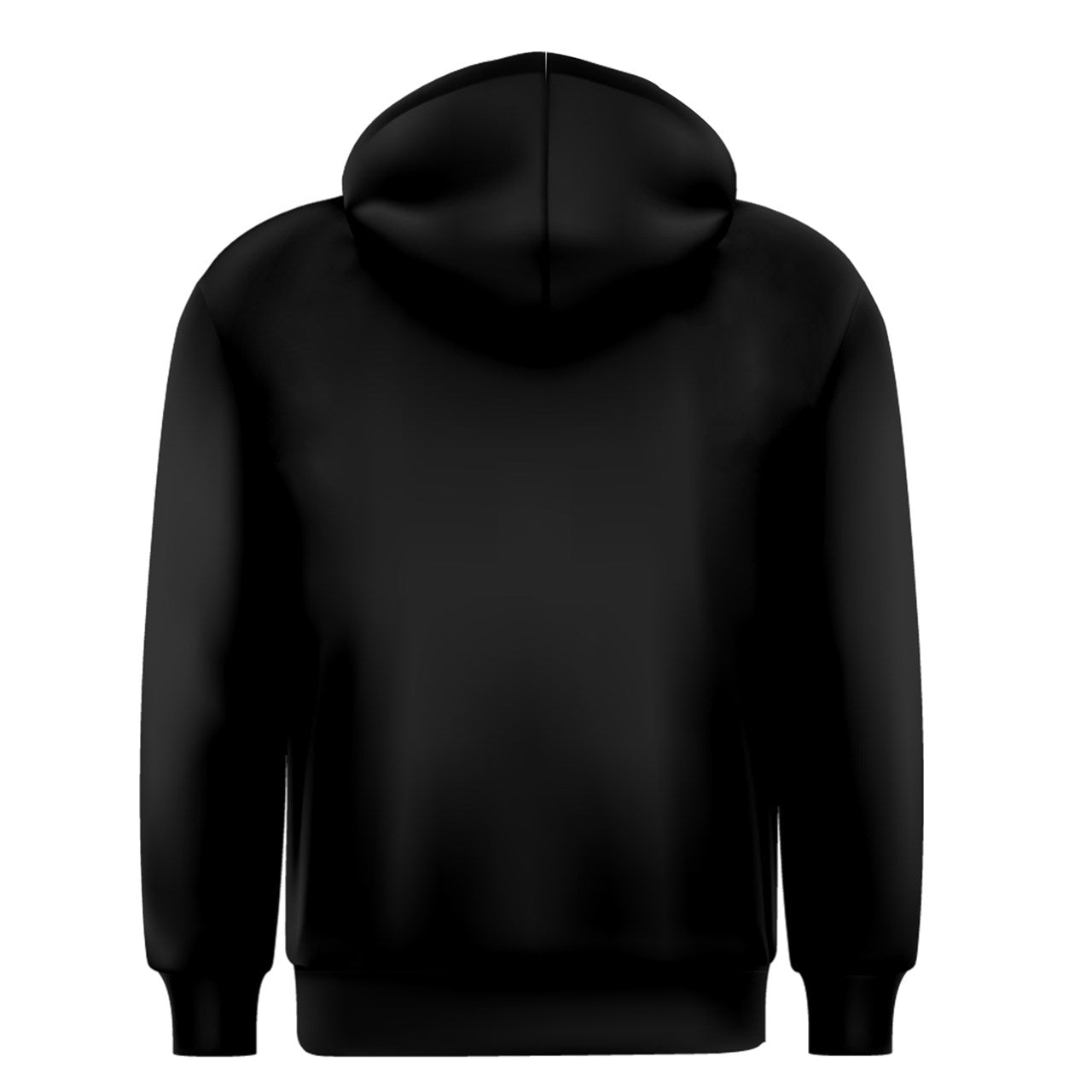 BOB IN THE HOOD BLACK Zipper Hoodie