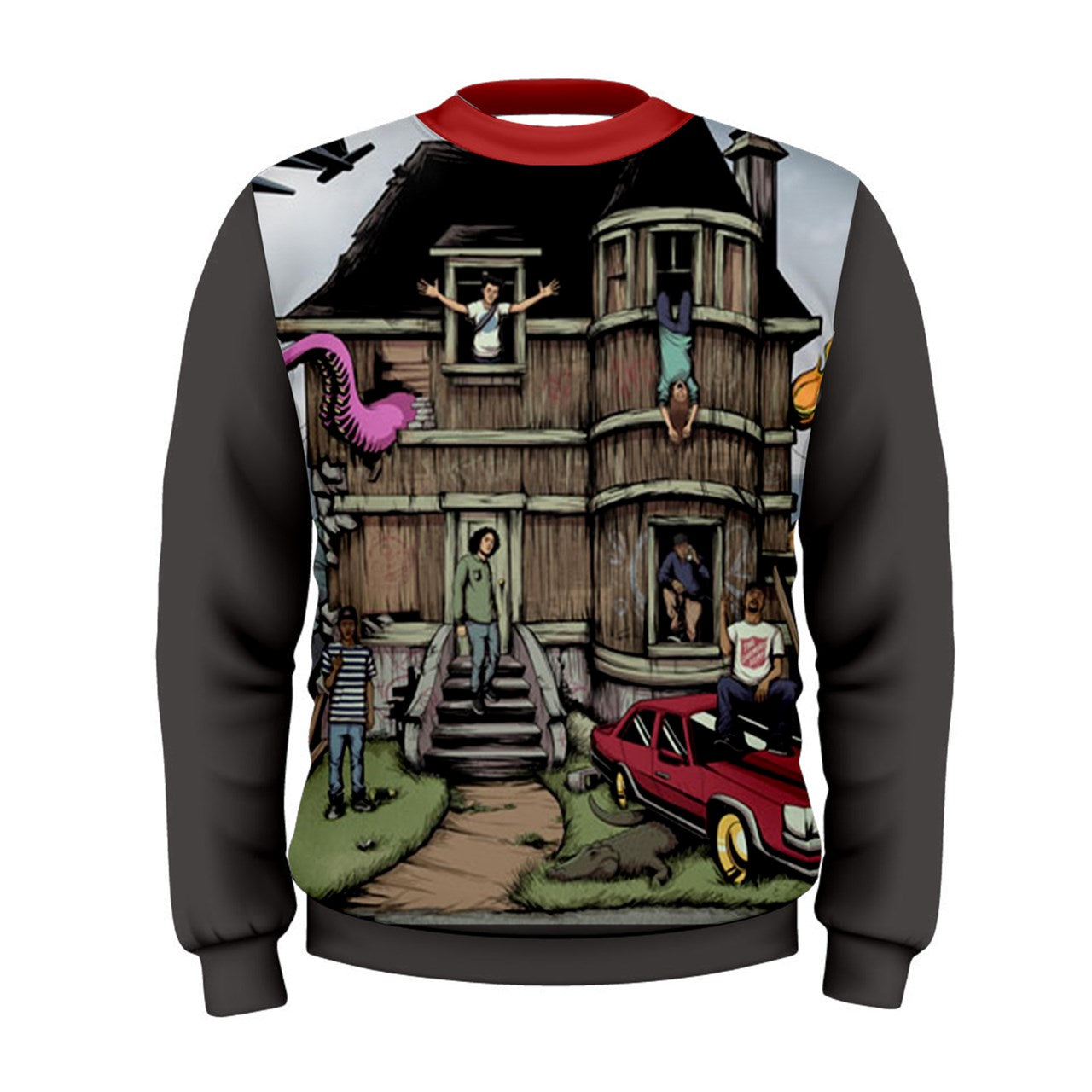 Traphouse Gray Men's Sweatshirt