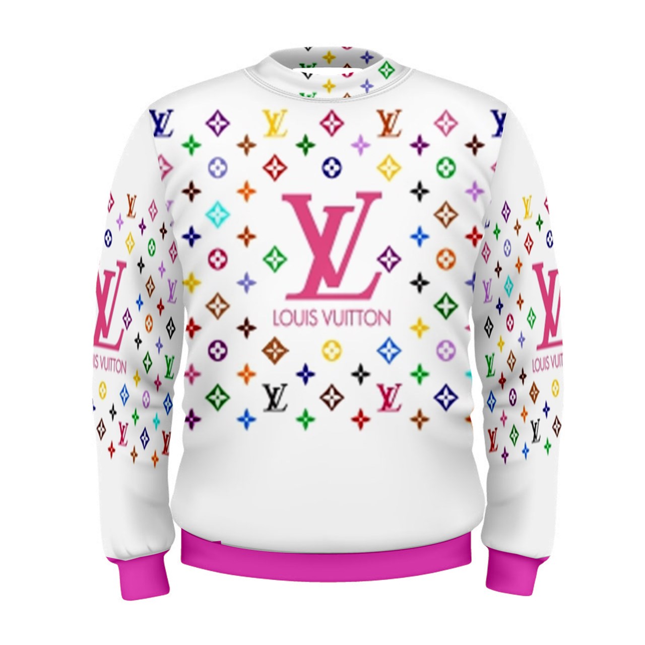 Lou-Vuit-LV-Pattern Sweatshirt