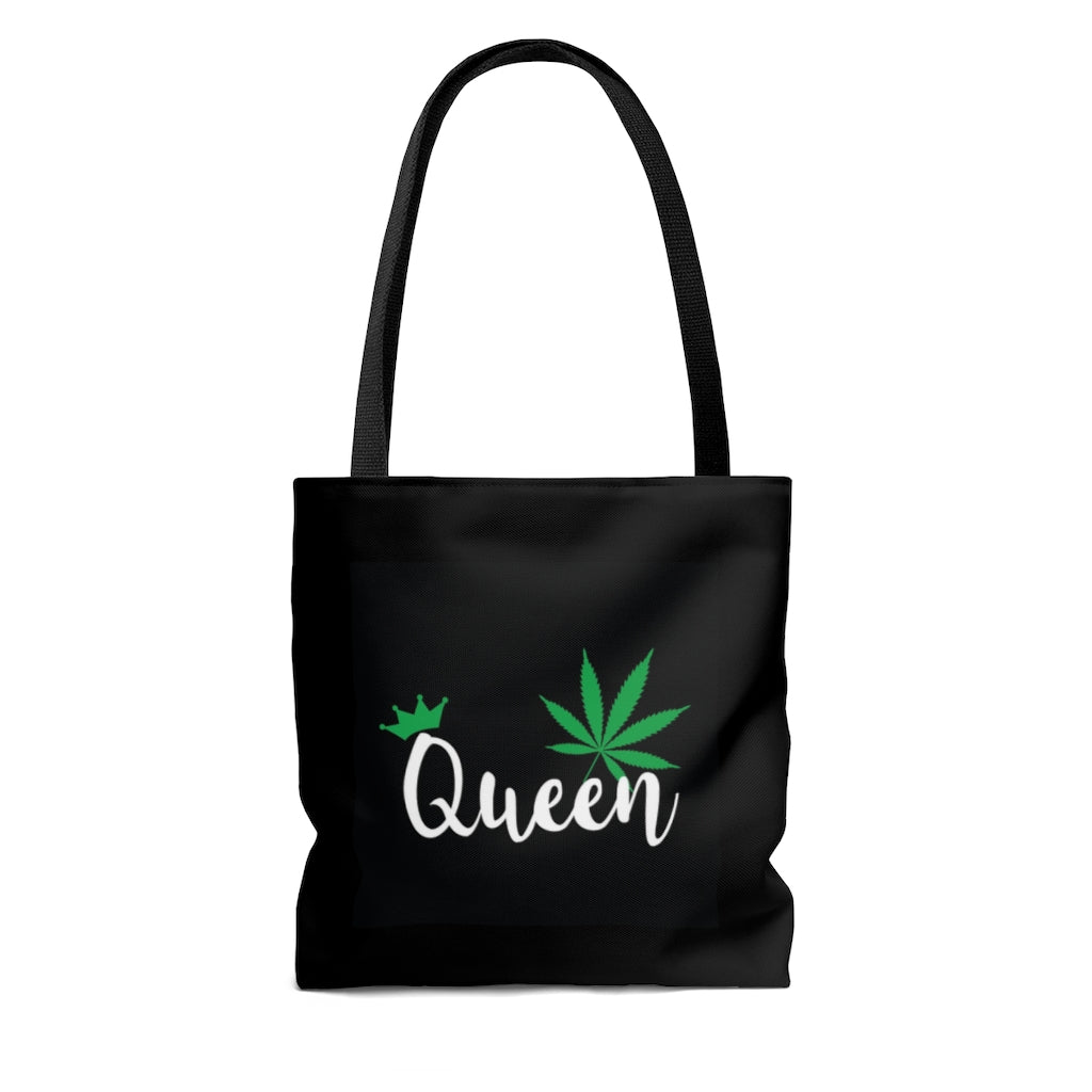 BUZZ QUEEN BABY BLACK AOP Tote Bag