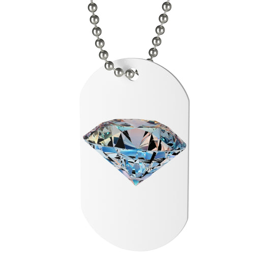 CERTIFIED DIAMOND .. Dog Tag