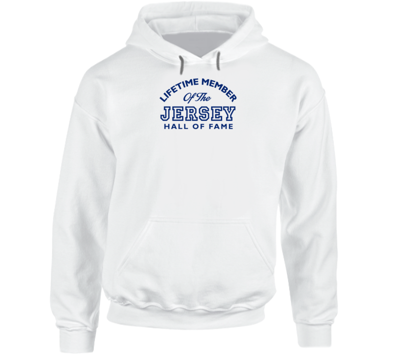 Lifetime Jersey Hall Of Fame (white) Hoodie