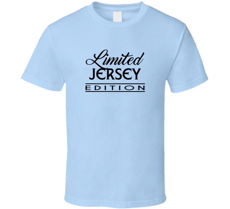 Jersey Limited  Edition Blue  Cap, T-Shirts