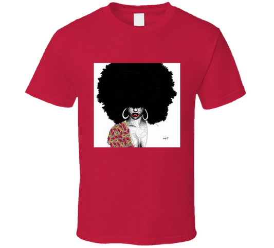 Red Lady T Shirt