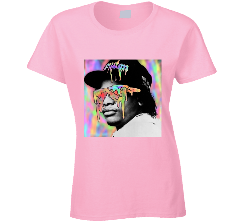 Color Me Eazy Pink Ladies T Shirt