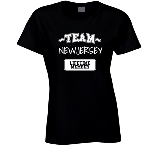 Team N J Ladies T Shirt