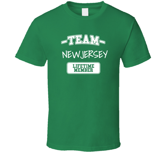 Team N J Green T Shirt