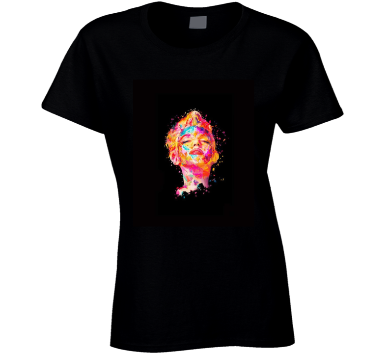 Pink Up In The Head  Ladies T Shirt