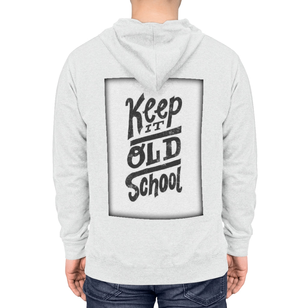 Keep it Old School  Lightweight Hoodie