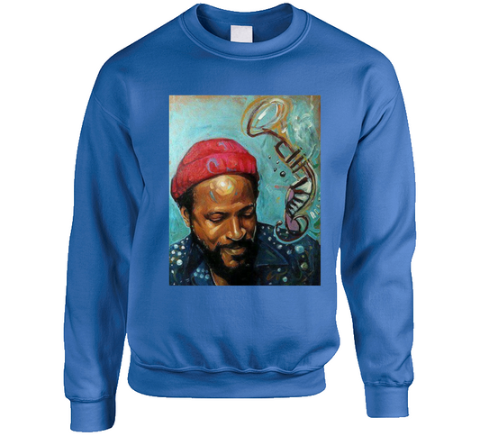 Musical Marv Blue Crewneck Sweatshirt