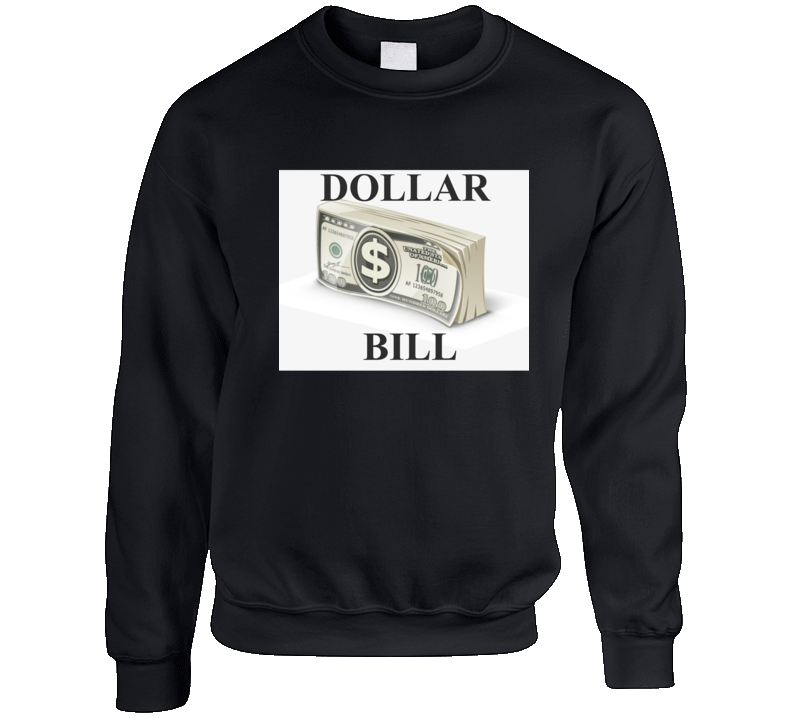 Dollar Bill  Crewneck Sweatshirt