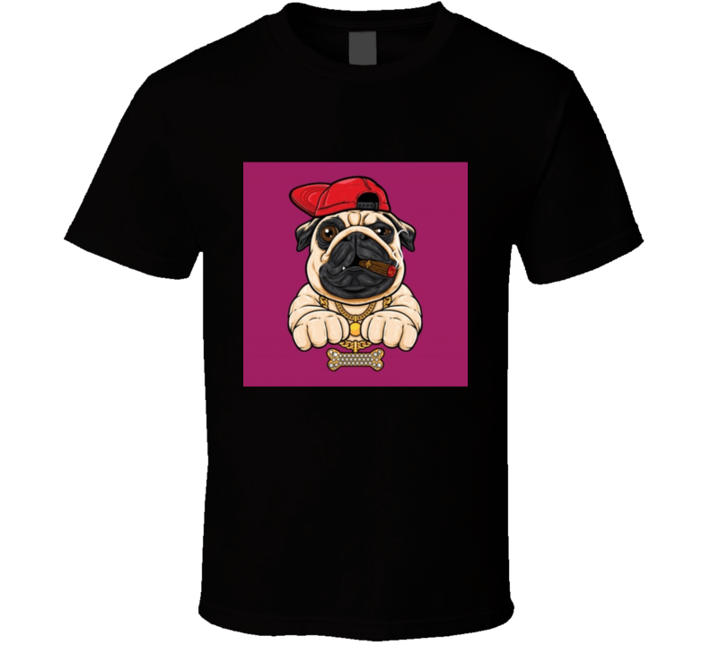 Bully Gold Dog (black) T Shirt