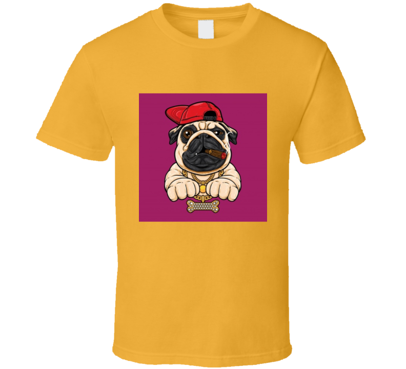 Bully Gold Dog ( Gold) T Shirt