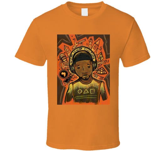 Hiphop Culture ( Orange Crush ) T Shirt