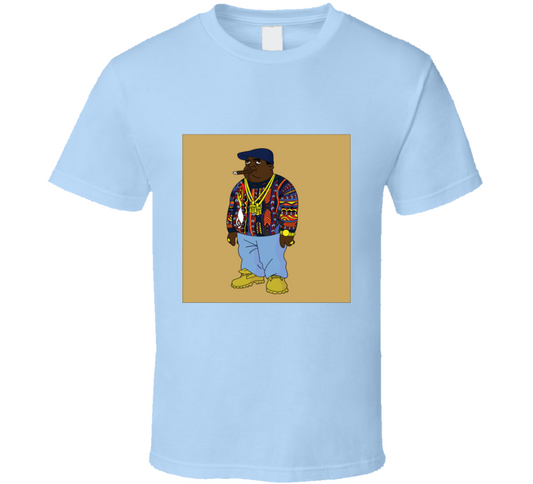 Baby Blue Big Coo  T Shirt