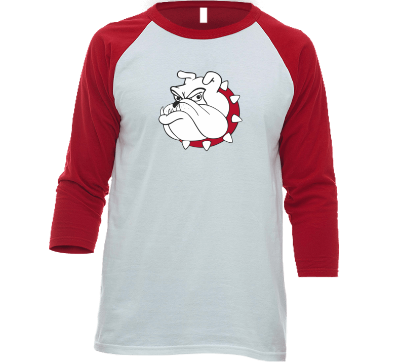 Ruff And Tuff Red Raglan  T Shirt