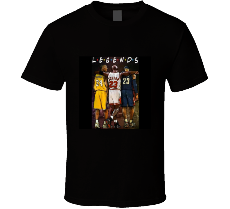 Legends Black  T Shirt