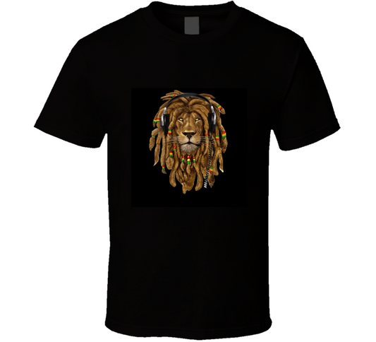 Rasta Lion  Jam  T Shirt