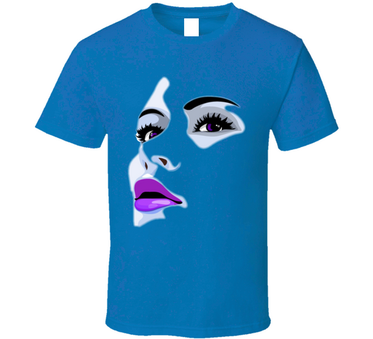 Blueface Purple Lip T Shirt