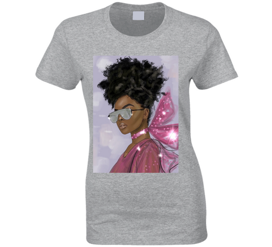 Lady Angel  Ladies T Shirt