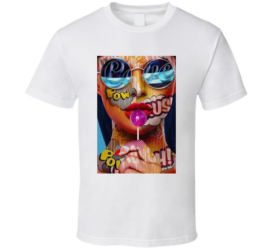 Retro Love Pop  T Shirt