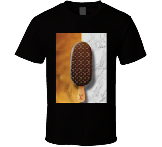 Caramel Louis Black  T Shirt