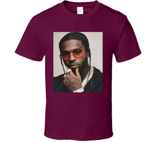 Smoke Peace Burgundy  T Shirt