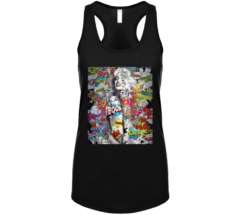 Throwback Retro Pop - Black  Tanktop