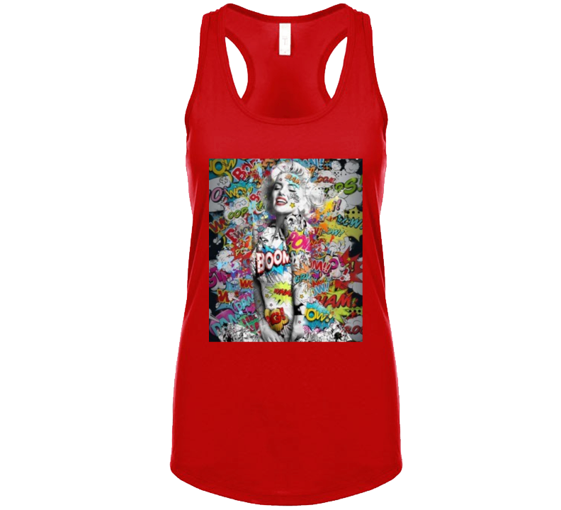 Throwback Retro Pop - Red Tanktop