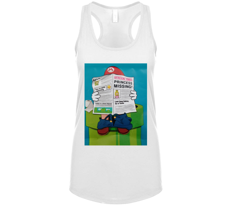 Missing Princess  - White  Tanktop