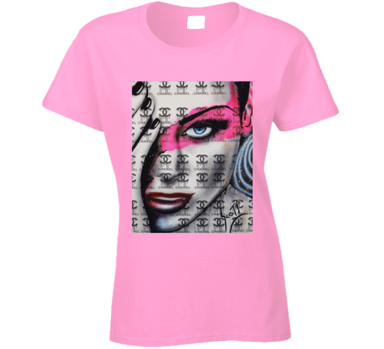 Eye For Fashion ( Pink ) Ladies T Shirt