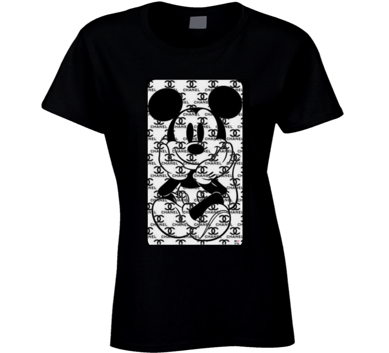 Mick C Couture Black Ladies T Shirt