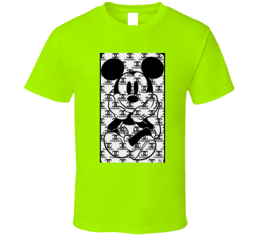 Mick C Couture ( Lime ) T Shirt