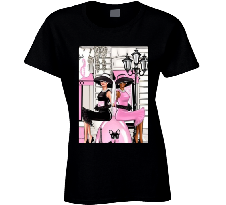 Tiffy Girls ( Black ) Ladies T Shirt