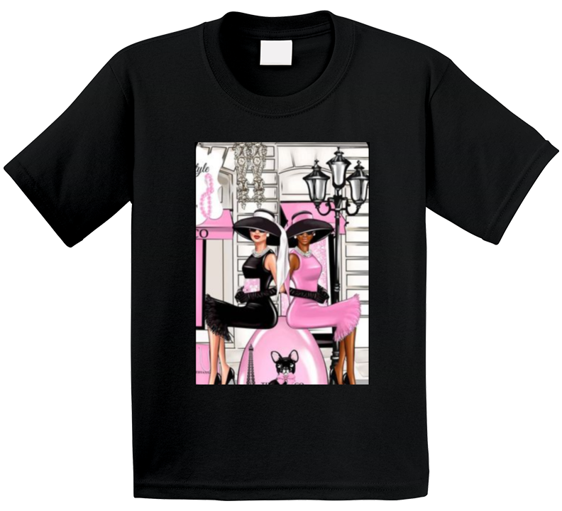 Tiffy Girls ( Black ) T Shirt