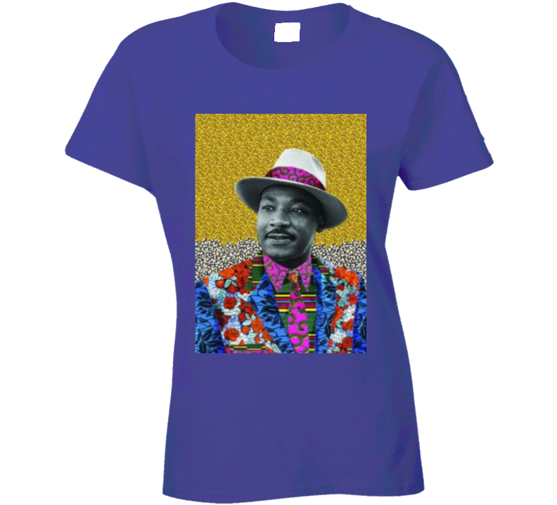 The Color King Purple Ladies T Shirt