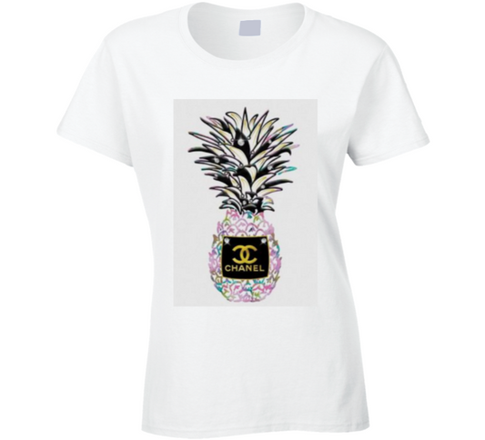 Pineapple Couture Original Ladies T Shirt