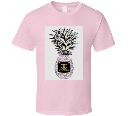 Pineapple Couture Pink T Shirt